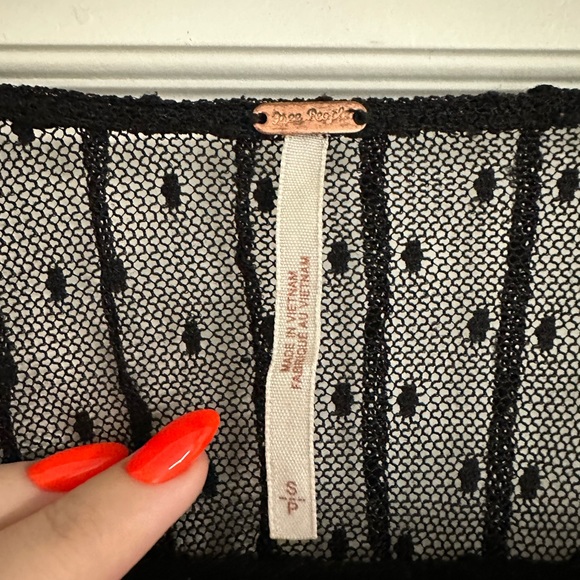 Free The People Lace Top - Picture 2 of 2